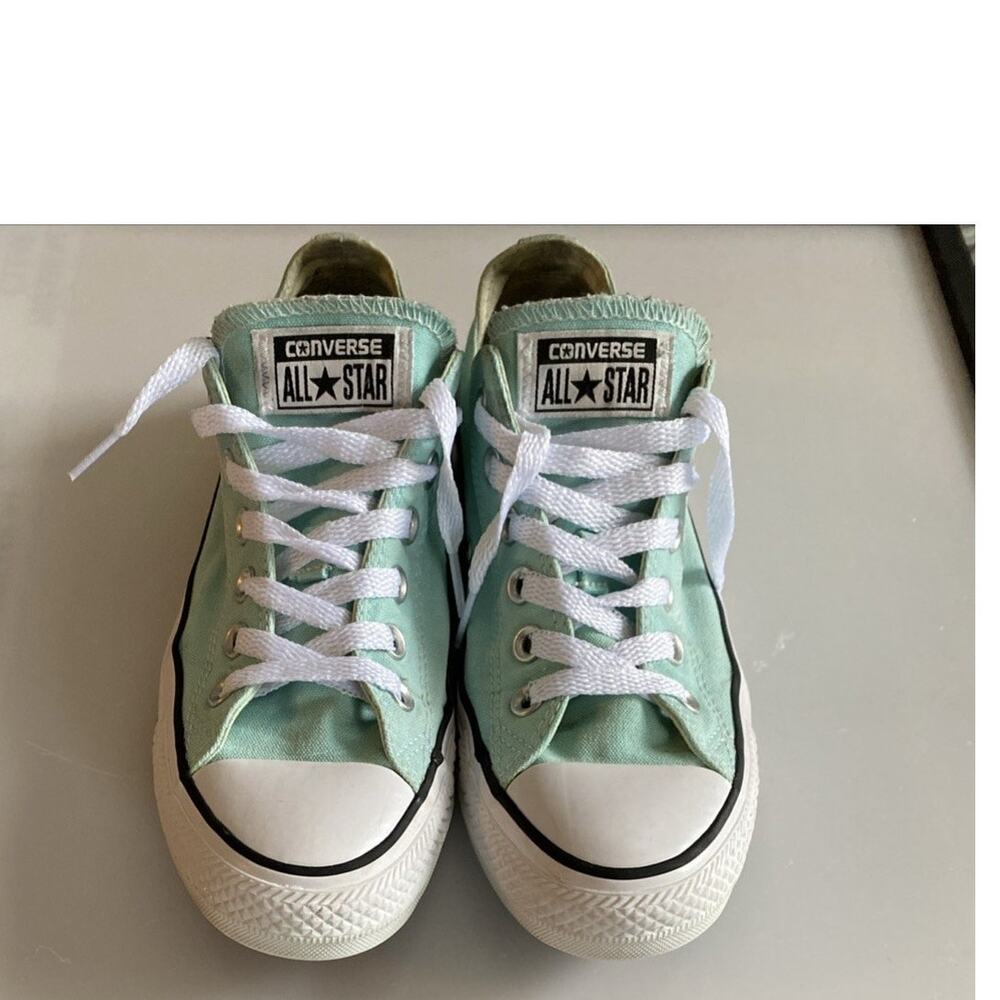 Converse Chuck Taylor Low Tops Men’s Size 6 Women’s Size 8 Tiffany Blue